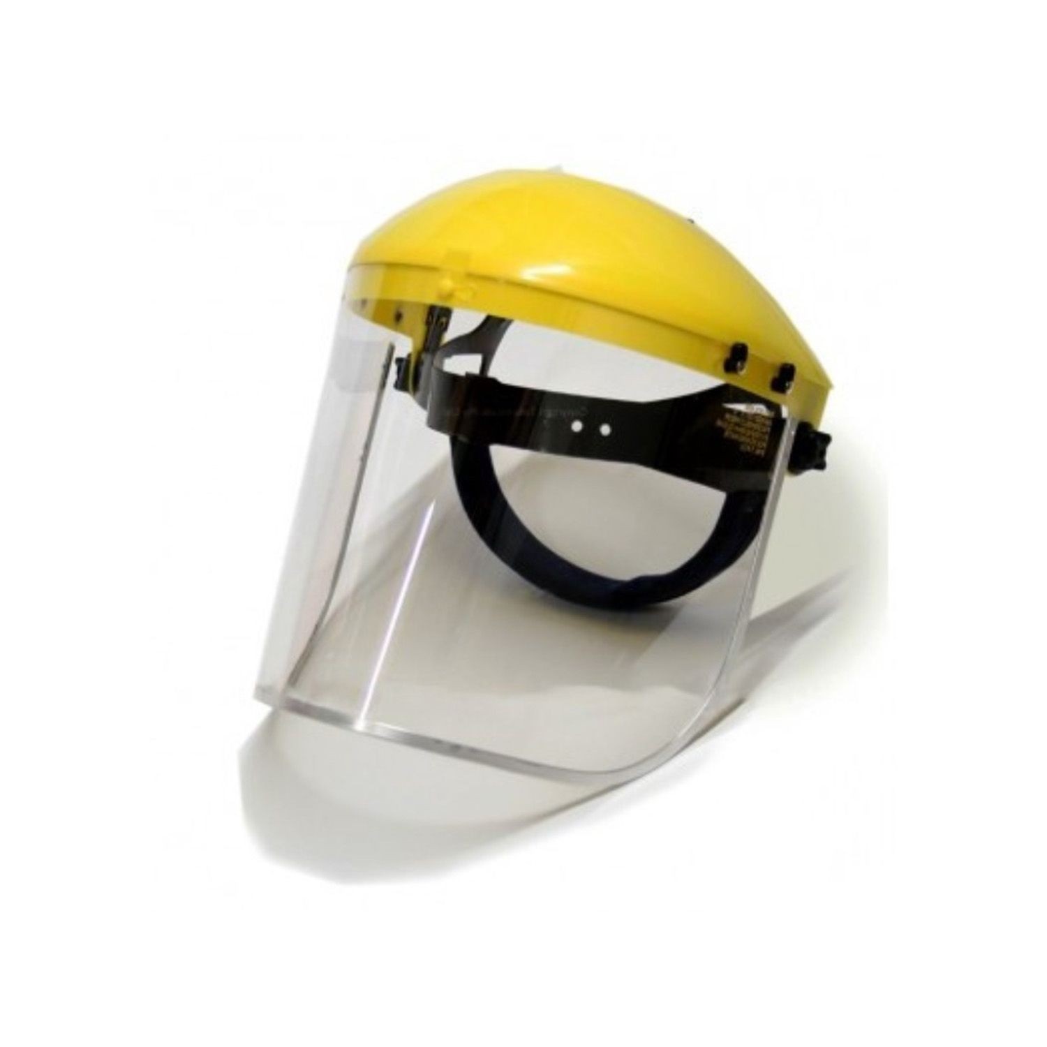 Face shield with Ratchet Head Gear