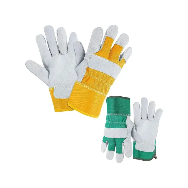 Double Palm Leather Gloves